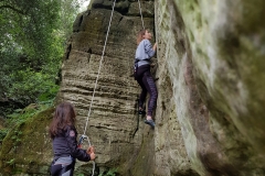 Rock Climbing at Eridge Green Rocks